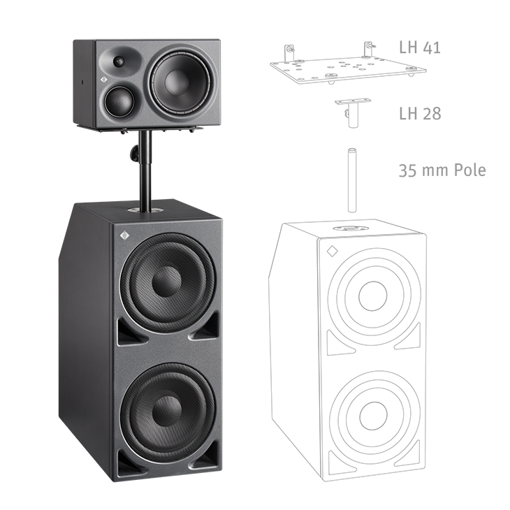 KH 310 on a KH 870 sub (2)