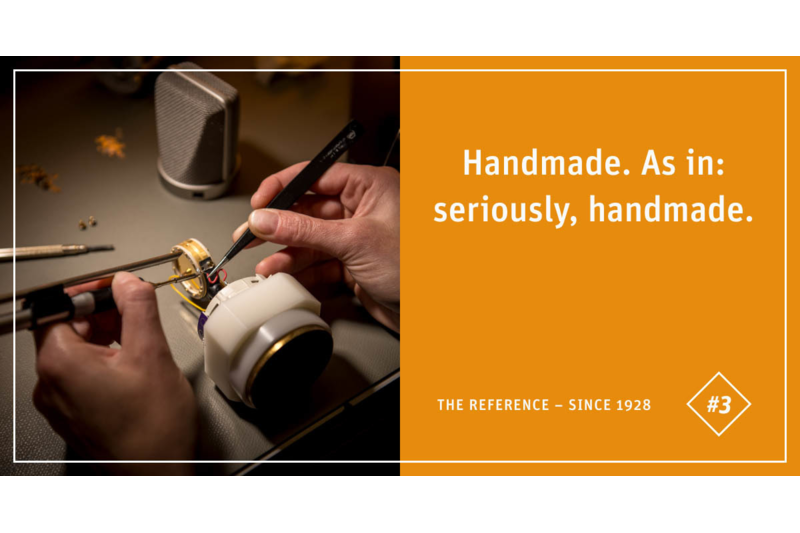 Neumann Fact #3 - Handmade. As in: seriously, handmade. 