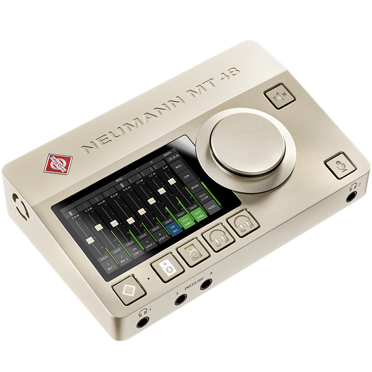 MT-48-TopViewLeft-WhiteFond_Neumann-Audio-Interface_M