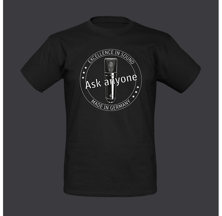 T-Shirt "Ask Anyone"